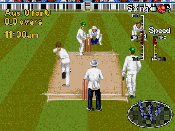 Brian Lara Cricket 96 (Europe) (April 1996) screen shot game playing